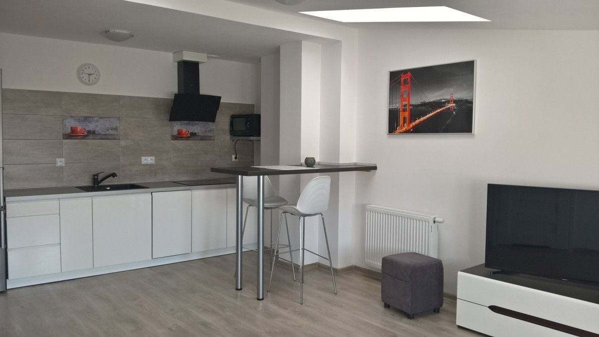 2-room #14 – 42 m² - kitchen bar tv