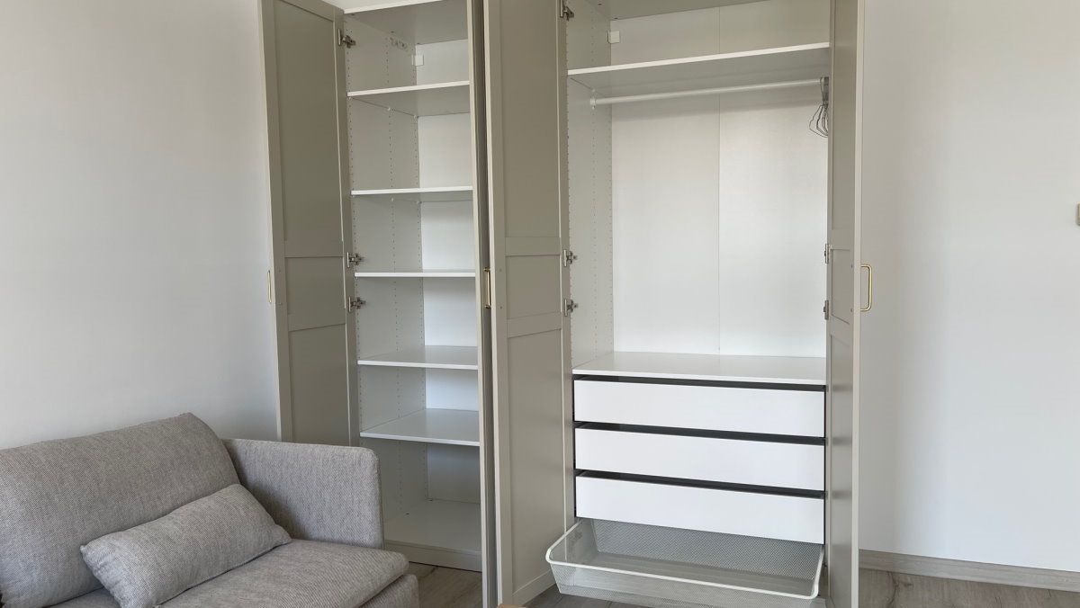 Rom 2 i kollektiv #8 – 26 m² - wardrobe